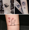 Disposable waterproof tattoo stickers