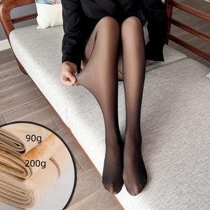 Black Silk Stockings Women's Spring And Autumn Pure Desire Winter Leggings