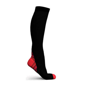 Unisex Men Professional Compression Socks Breathable Travel Activities Fit for Nurses Shin Splints Flight Travel Sports Sock