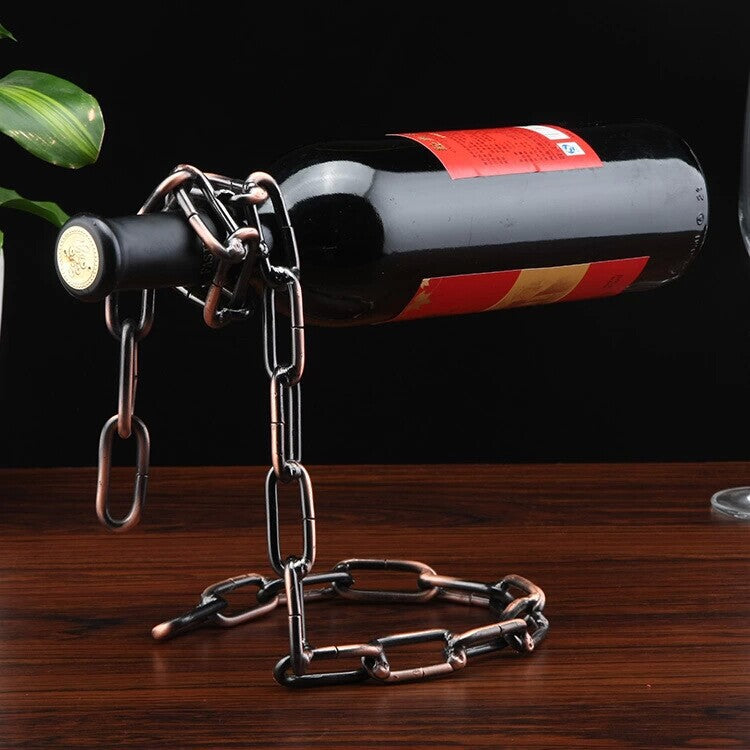 Floating Wine Holder Wine Rack Bracket Wine Stand Shelf Table Decor Display Gift