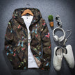 Thin camouflage butterfly coat for men