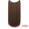 Straight And Curly Hair High Temperature Silk Fish Line Hair Extension Piece