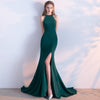 new fashion long red  evening dress