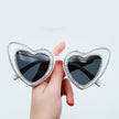 Fashion Peach Heart Diamond Sunglasses