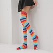 Rainbow Striped Stockings