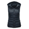 Women's Warm Vest Hooded Vest Cotton-padded Jacket