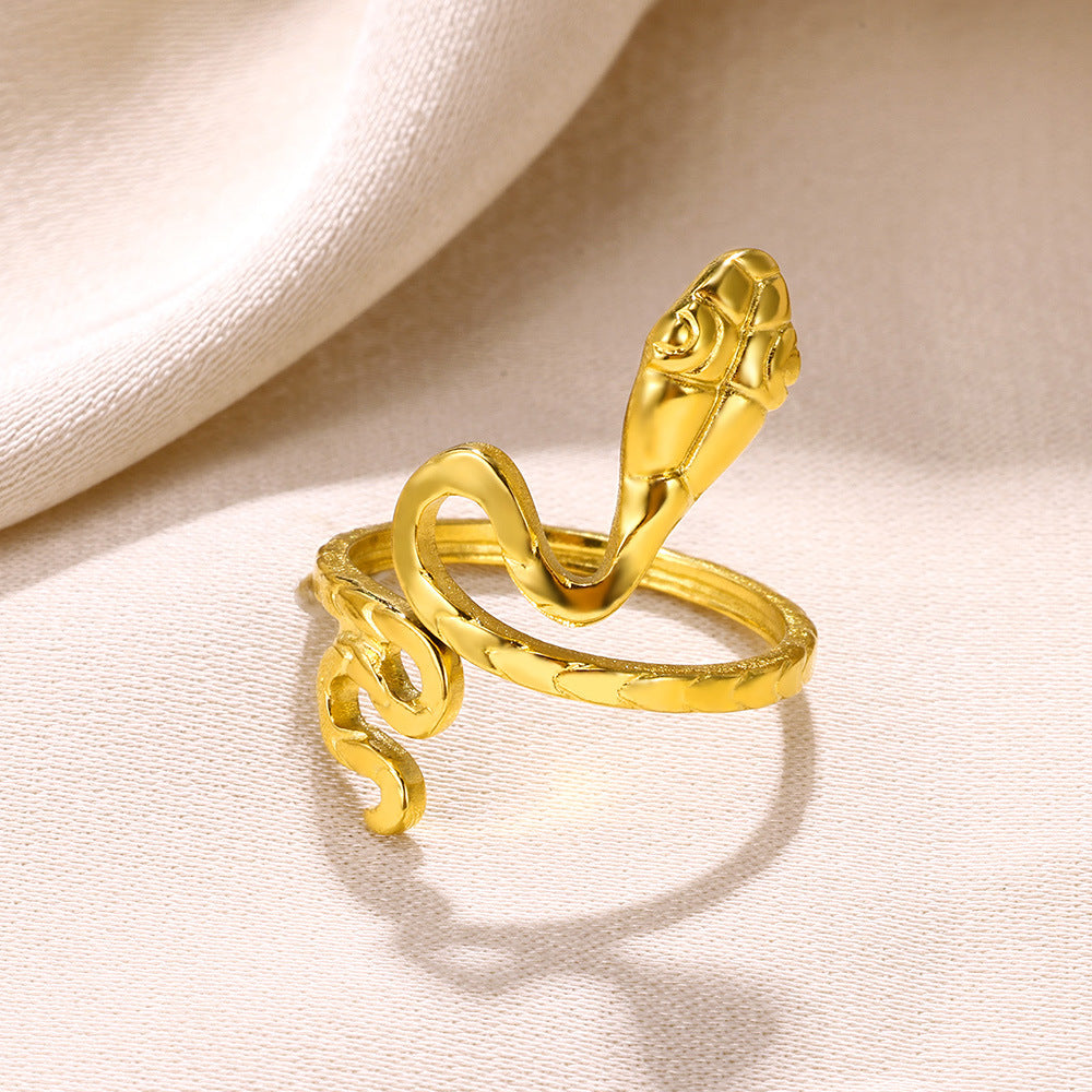 New Snake Ring Men And Women Ring