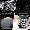 Men's Multi-functional Fashion Waterproof Quartz Watch