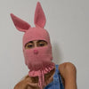 Women's Fashion Rabbit Ears Knitted Handmade Wool Hat