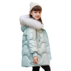 Girl's Down Coat Mid-length Thickened