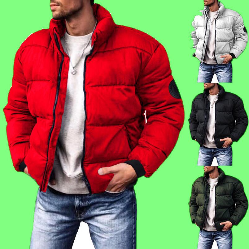 Coat Stand-up Collar Downcotton-padded Jacket Thickened Men's Cotton Jackets