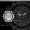 Men's Hollow Mechanical Watch Luxury Steel Belt