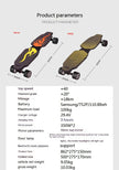 Wireless Electric Skateboard Four-wheel Foldable