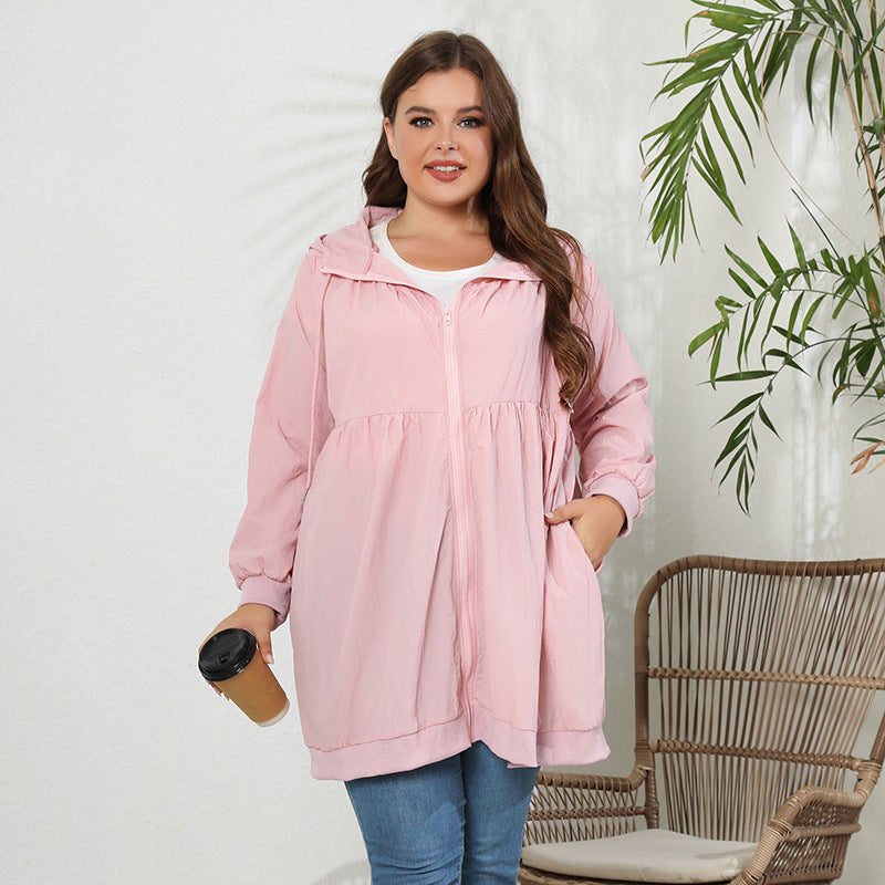 Mid-length Loose Versatile Coat Women