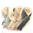 USB Electric Heating Scarf Knitted Jacquard