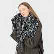 Leopard Print Scarf Women's All-matching Comfortable Cashmere-like Shawl