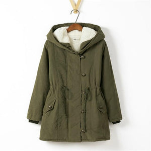 Hooded coat