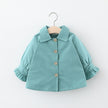 Girl's coat foreign style girl windbreaker