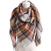 esign Women Triangles Scarf Long Scarves Shawl Autumn Winter