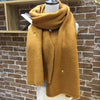 Pineapple wool scarf women