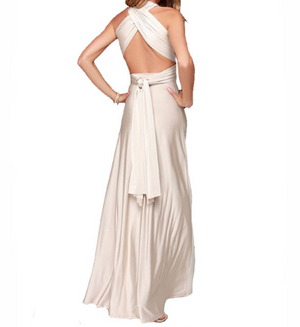 Women Bandage Convertible Boho Maxi Dress