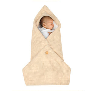 Baby jacquard plus velvet sleeping bag multi-purpose