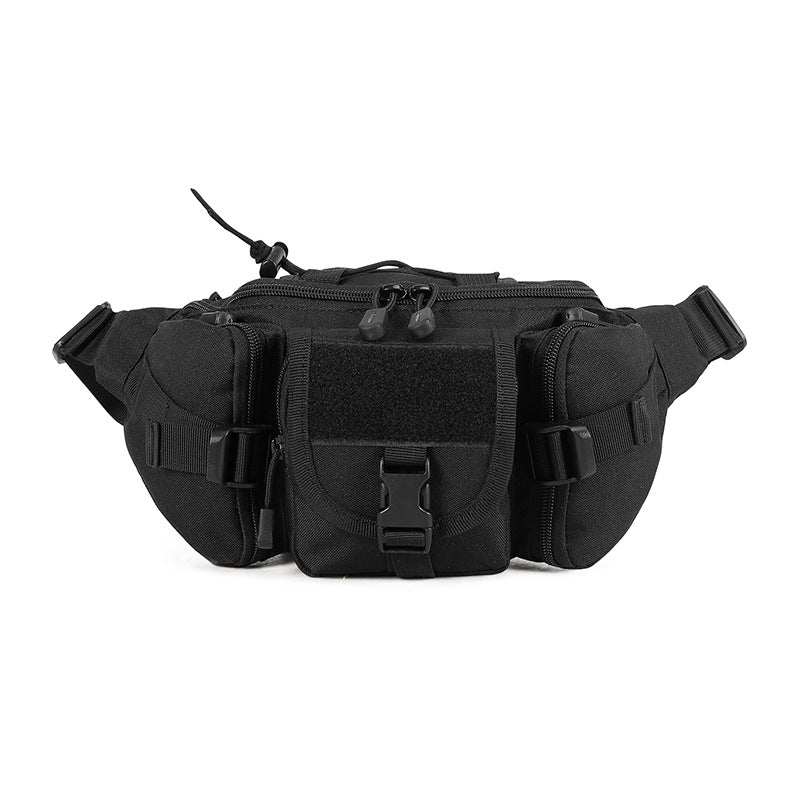 Outdoor military fan tactical belt bag