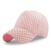 Hollow mesh big head cap