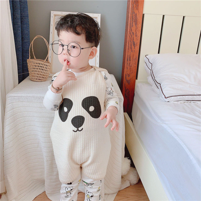 Home Romper Bodysuit Vest Sleeping Bag