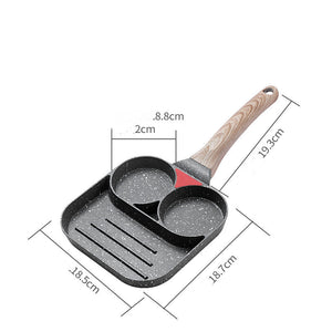 Fried Egg Burger Machine Non-stick Small Flat Bottom Household