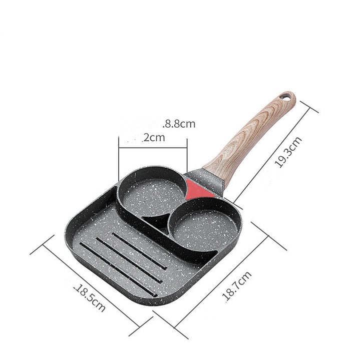 Fried Egg Burger Machine Non-stick Small Flat Bottom Household