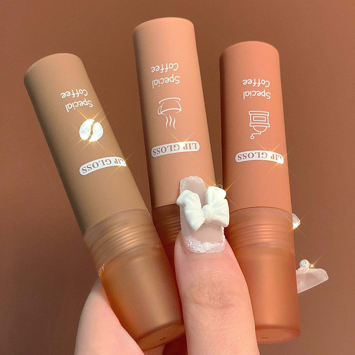 Moisturizing, Non-fading Matte Coffee Lip Glaze