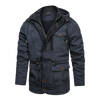 Jacket Men Cotton Casual Parkas Jacket Coat Men Brand Loose Parkas