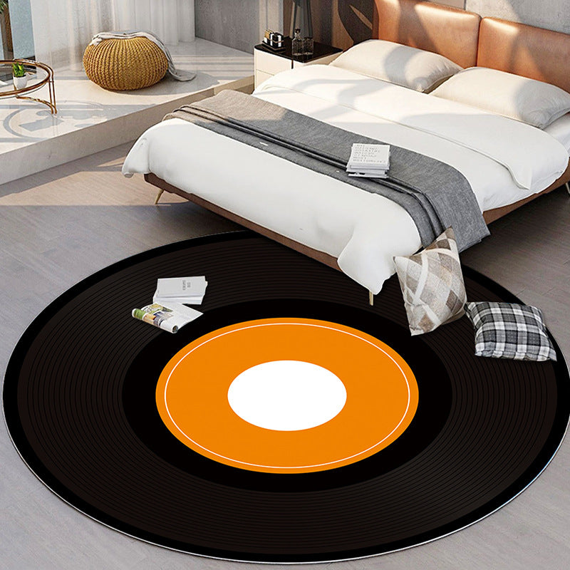 Household Fashionable Personalized Vinyl Record Carpet