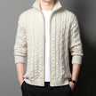 Men's Thread Knitted Vest Coat Loose Outer Sweater