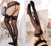 Lace garter belt passion sexy stockings body stockings