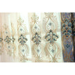 Slub cotton embroidery curtain fabric