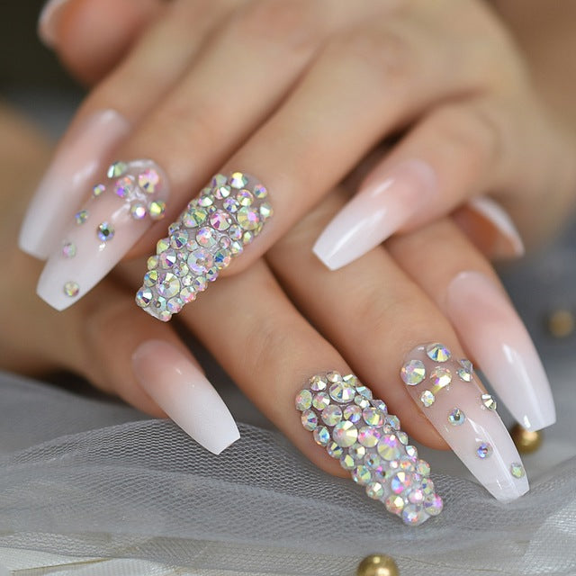 Diamond nail sequins