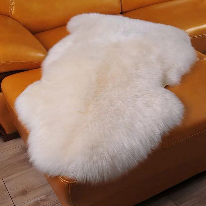 Australian pure white wool carpet