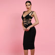 Women's Hot Style Sexy Sling Metal Buckle Hollow Bandage Dress Women