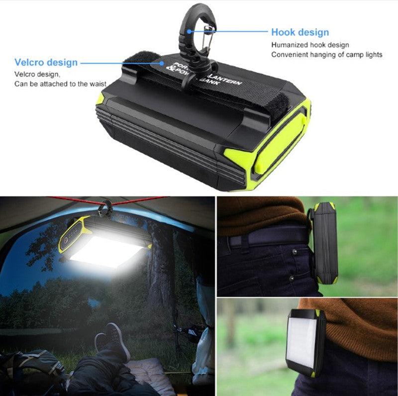 Lampe de camping rechargeable LED | Batterie externe USB