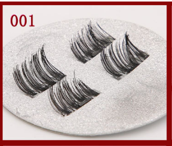 Glue-free magnet false eyelashes