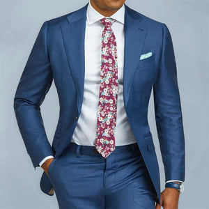 Two Piece Business Casual Suit For The Groom