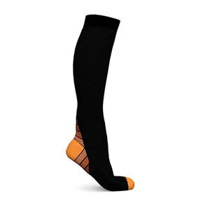 Unisex Men Professional Compression Socks Breathable Travel Activities Fit for Nurses Shin Splints Flight Travel Sports Sock