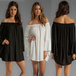 trade dress, off shoulder one piece dress