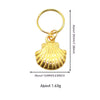 Hair Ring XINGX Lightning Shell Small Pendant Hairware