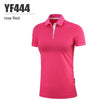 Women's Golf Fashion Sports Short Sleeve