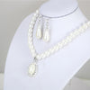 Pearl necklace set