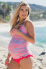 Printed split pregnant women swimsuit