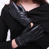 PU plus velvet warm gloves